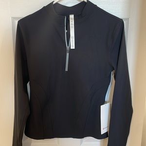 Lululemon Luxtreme Running 1/2 Zip, size 10
